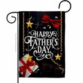 Patio Trasero Happy Fathers Day Family Father 13 x 18.5 in. Double-Sided Decorative Vertical Garden Flags for PA3902620